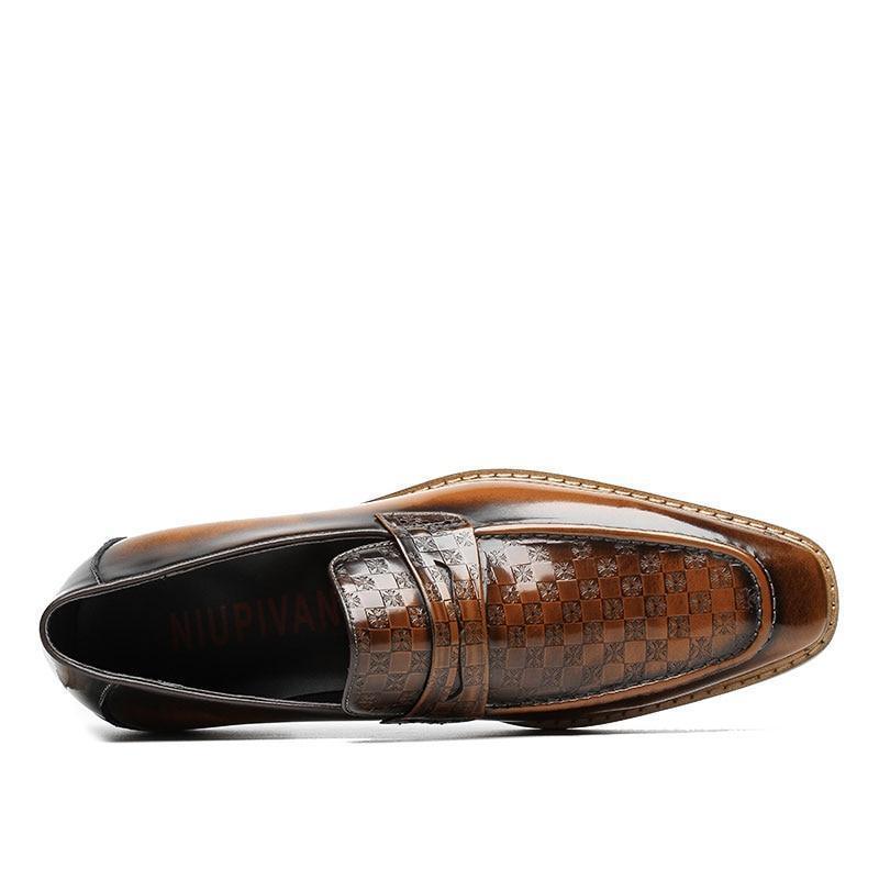 Uberto Penny Loafers Shoes For Men - Loafer Shoes - LeStyleParfait
