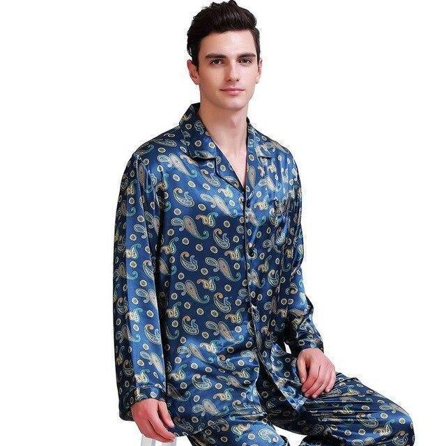 Up Past Bedtime Men Pajama Set - Pajama Pant Set - LeStyleParfait