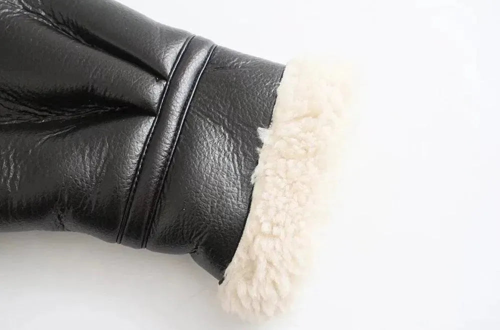 Vintage Winter Leather Jackets For Women - Leather Jacket - LeStyleParfait