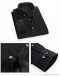 Wales Corduroy Winter Shirt For Men-Men Shirts-LeStyleParfait