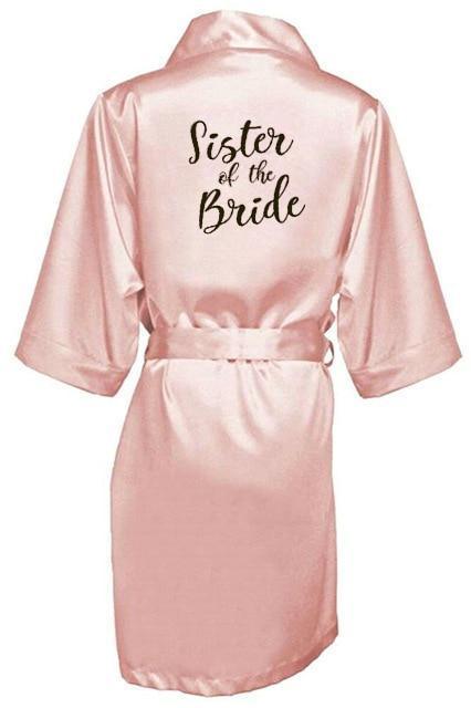Wedding Nightgowns - Letter Print Robe - Nightgown - LeStyleParfait