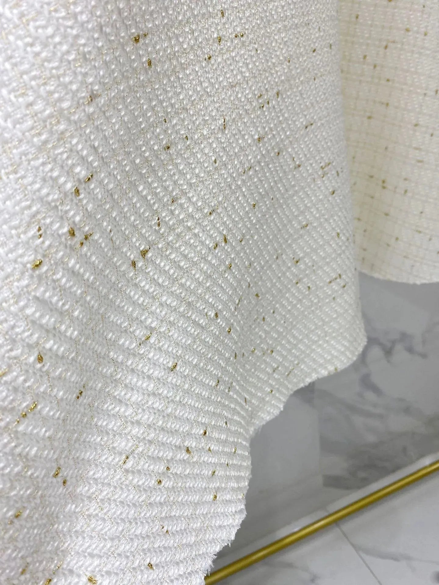 White Tweed Skirt Suit - Skirt Suit - LeStyleParfait