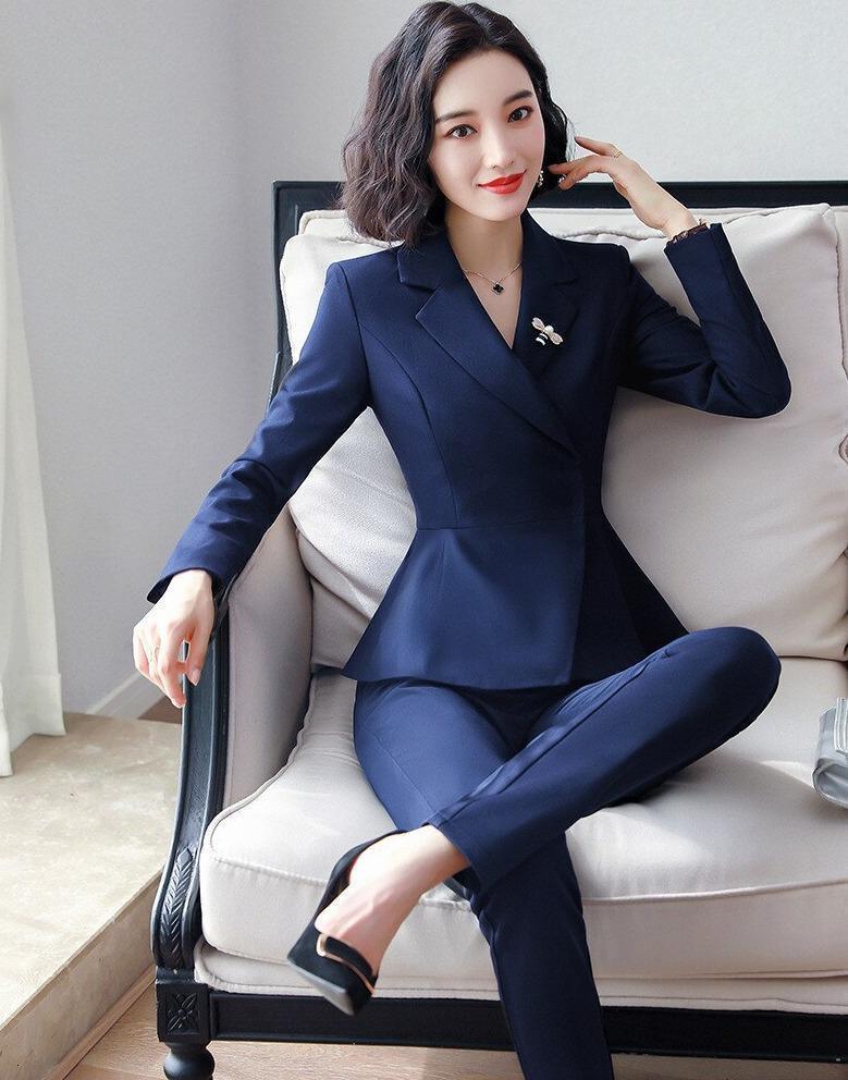 Women Business Pantsuits - Women Pant Suit - LeStyleParfait