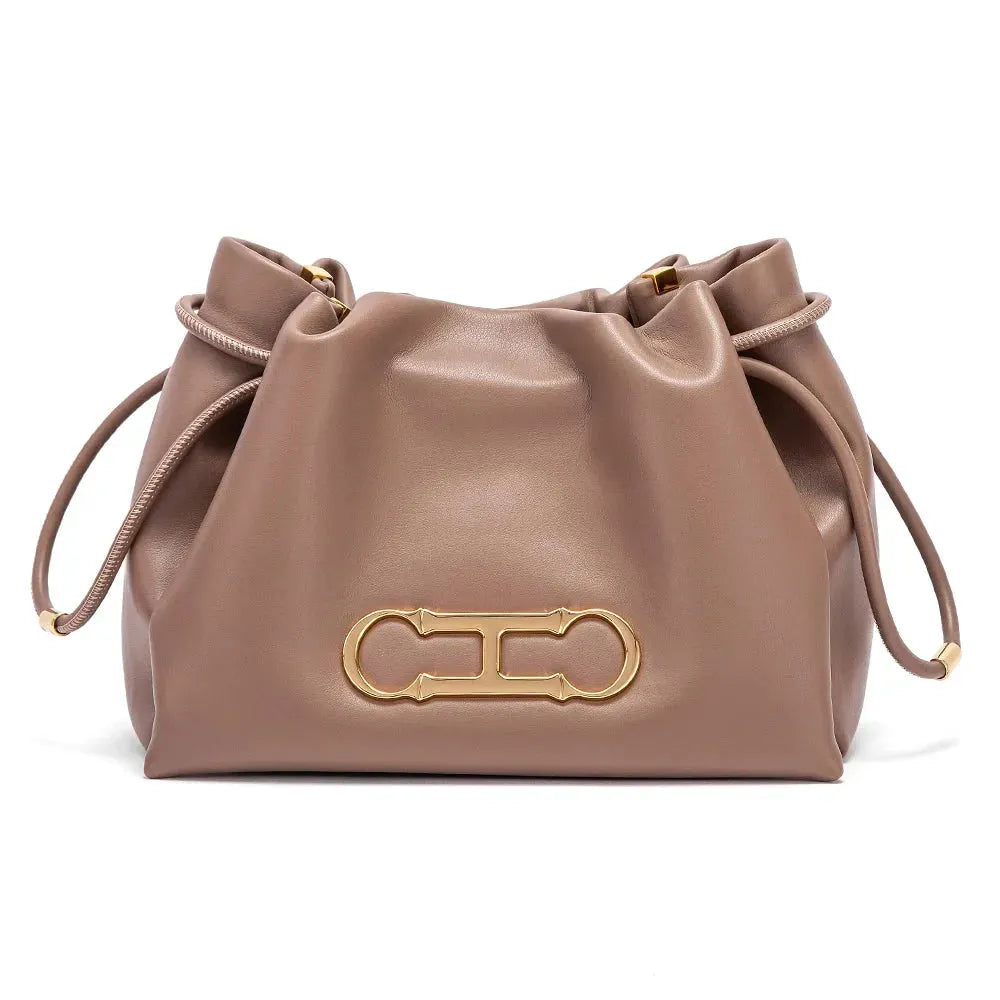 Women Drawstring Crossbody Shoulder Bag - Shoulder Bag - LeStyleParfait