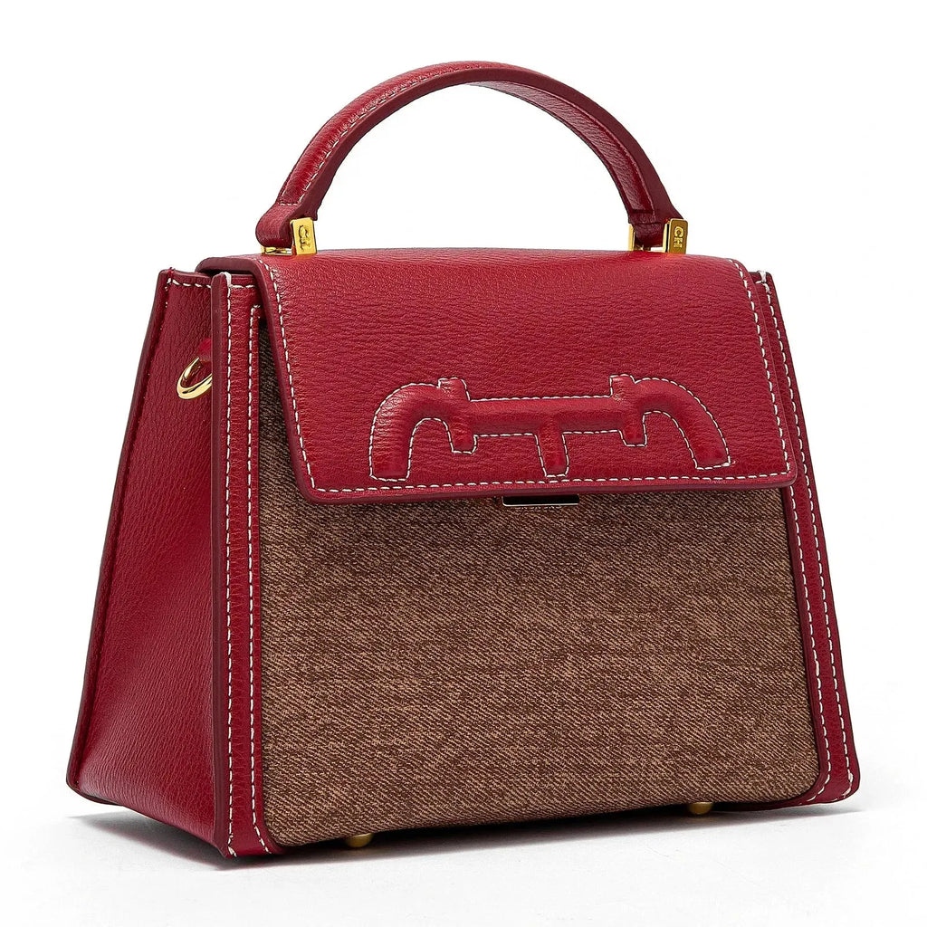 Women Flip Small Square Handbag - Handbag - LeStyleParfait
