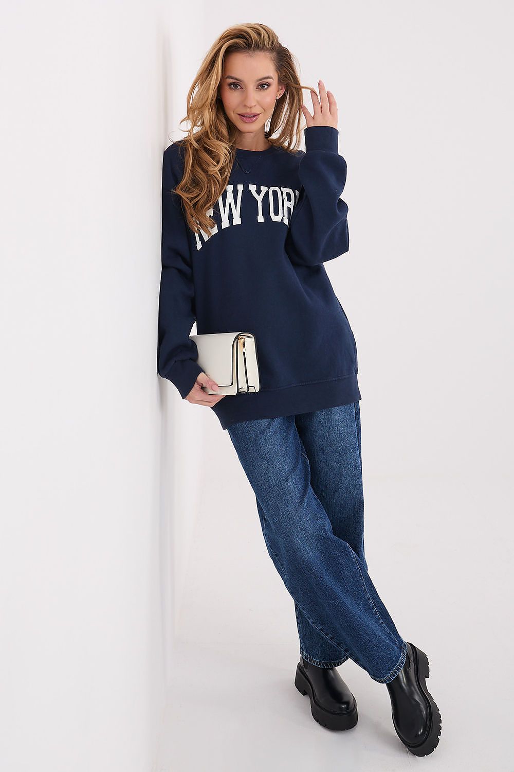 Women Loose Printed Sweatshirt Trend Style-Women Sweatshirt-LeStyleParfait