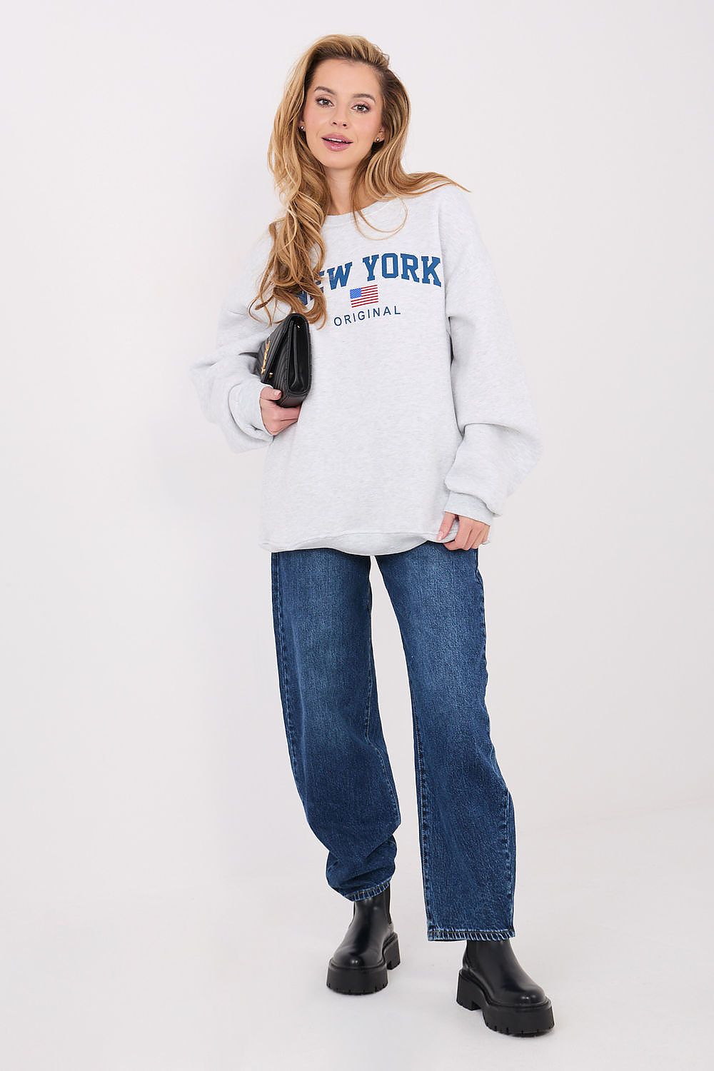 Women Loose Printed Sweatshirt Trend Style-Women Sweatshirt-LeStyleParfait