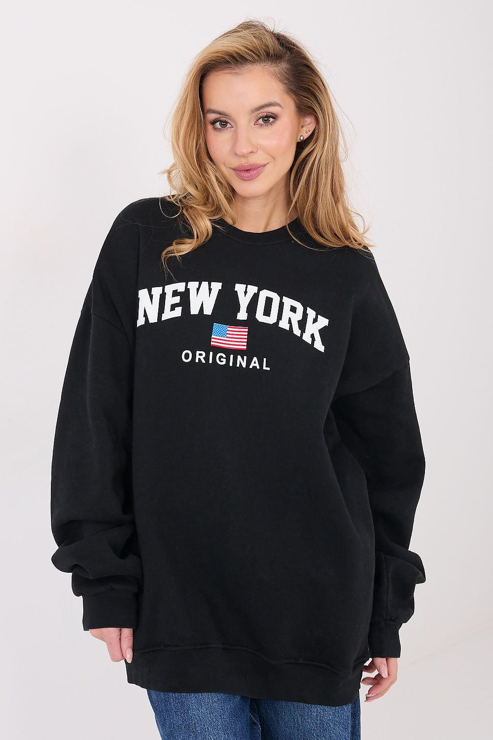 Women Loose Printed Sweatshirt Trend Style-Women Sweatshirt-LeStyleParfait