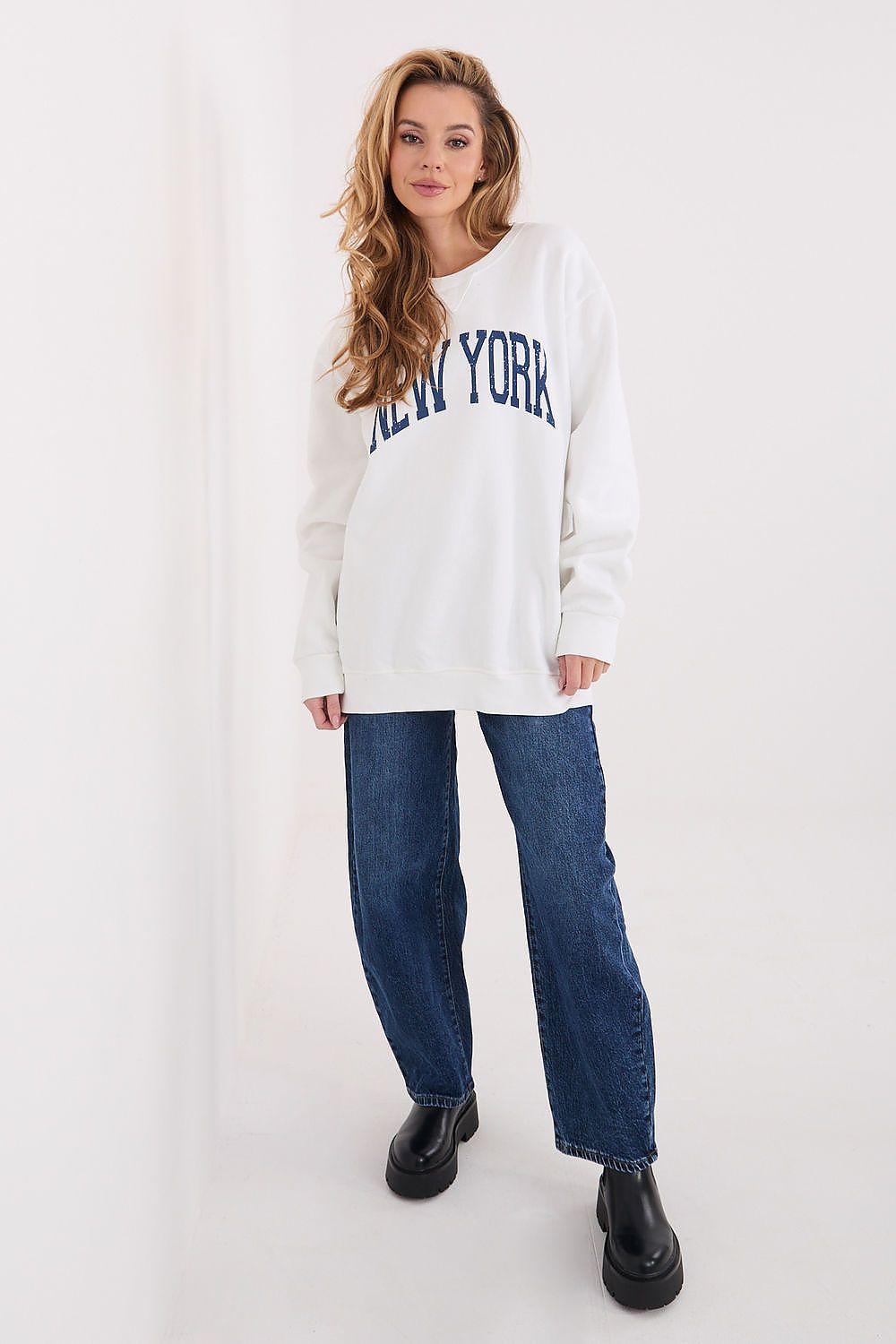 Women Loose Printed Sweatshirt Trend Style-Women Sweatshirt-LeStyleParfait
