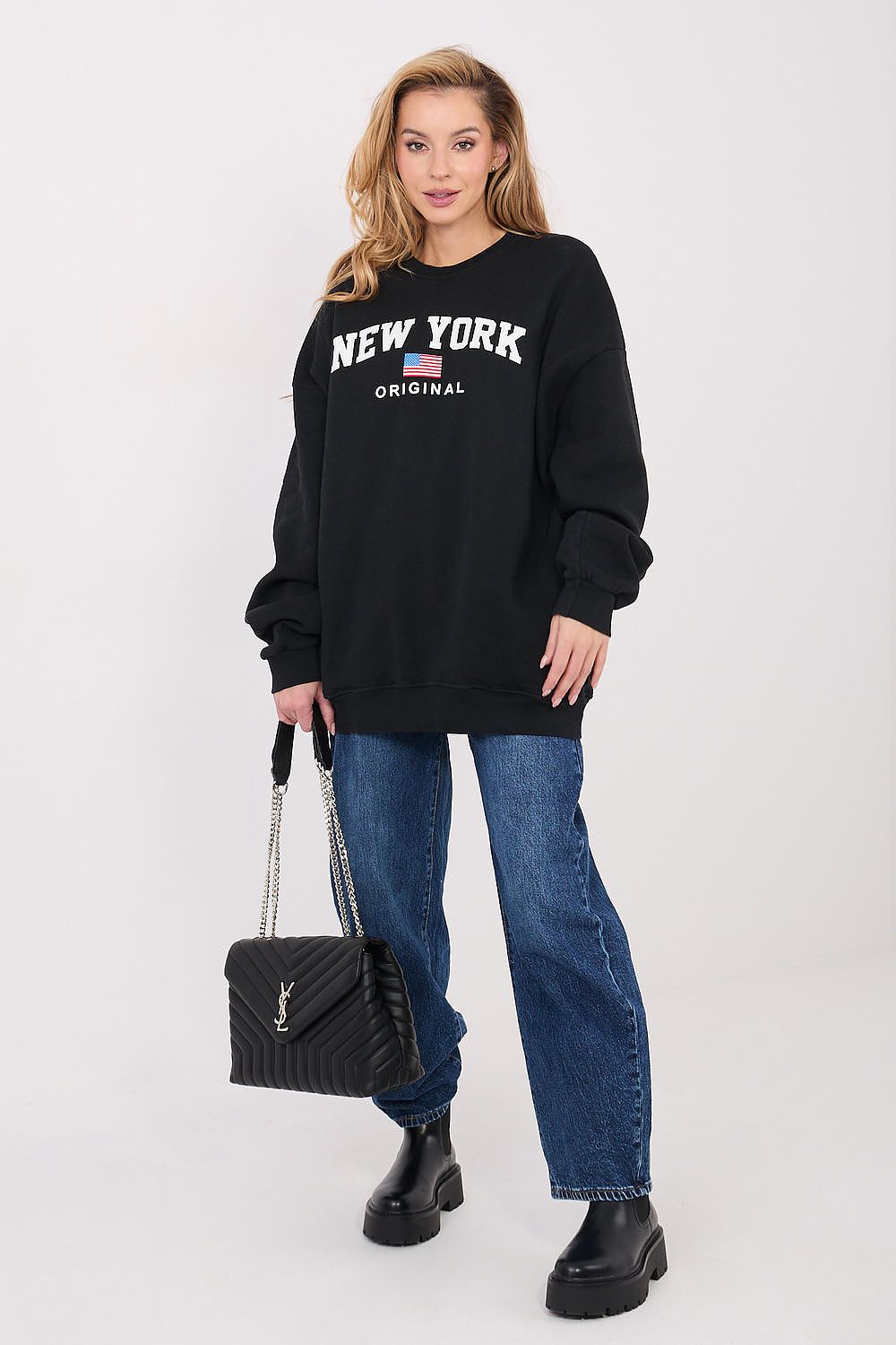 Women Loose Printed Sweatshirt Trend Style-Women Sweatshirt-LeStyleParfait