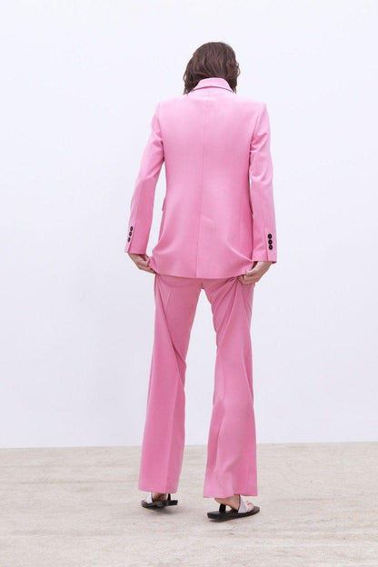 Women Pink Pantsuits - Women Pant Suit - LeStyleParfait