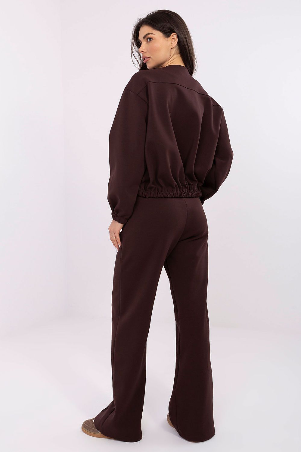 Women Regular Plain-Solid Zip-Up Sweatshirt Essential Fit-Women Sweatshirt-LeStyleParfait