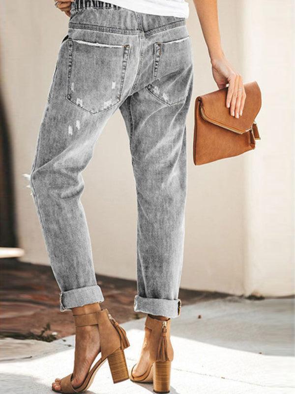 Women’s Jeans - Ripped Knee - Women Jeans - LeStyleParfait