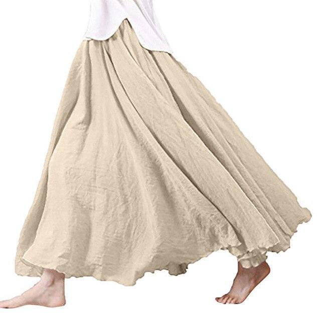 Women Summer Skirt Maxi Skirt - Skirt - LeStyleParfait