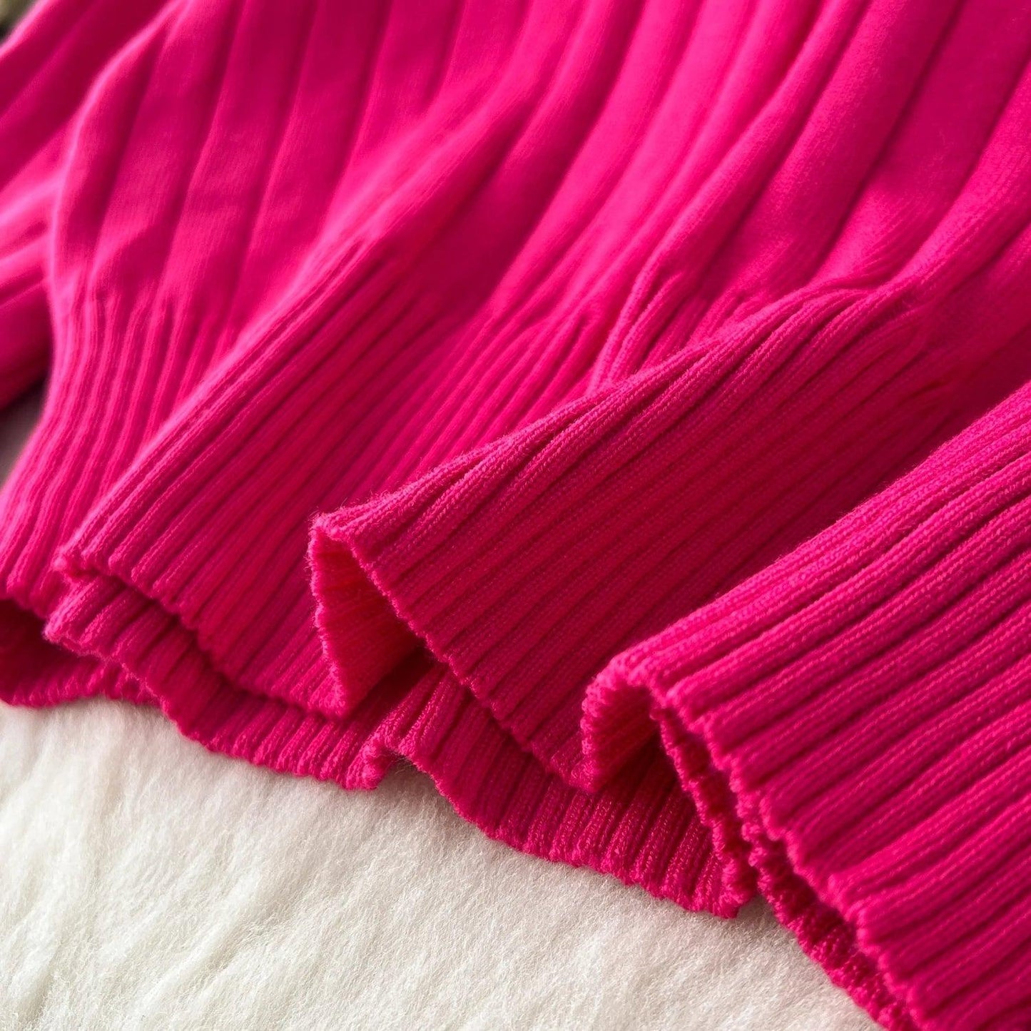Women Turtleneck Flayer Pants Sweater Set - Clothing Set - LeStyleParfait