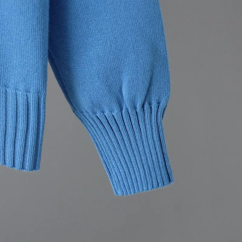 Women Turtleneck Harem Pants Sweater Set - Clothing Set - LeStyleParfait