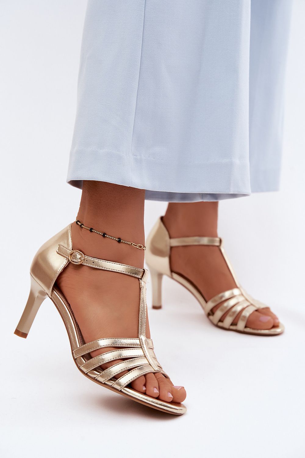 Women’s Ankle Strap Party Sandals-Women's Sandals-LeStyleParfait