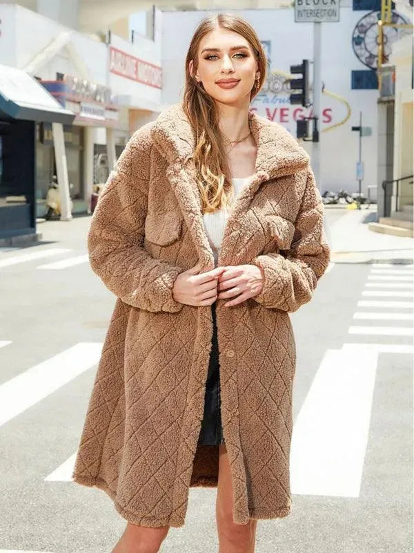 Women's Checked Winter Shirt-Women's Shirts-LeStyleParfait