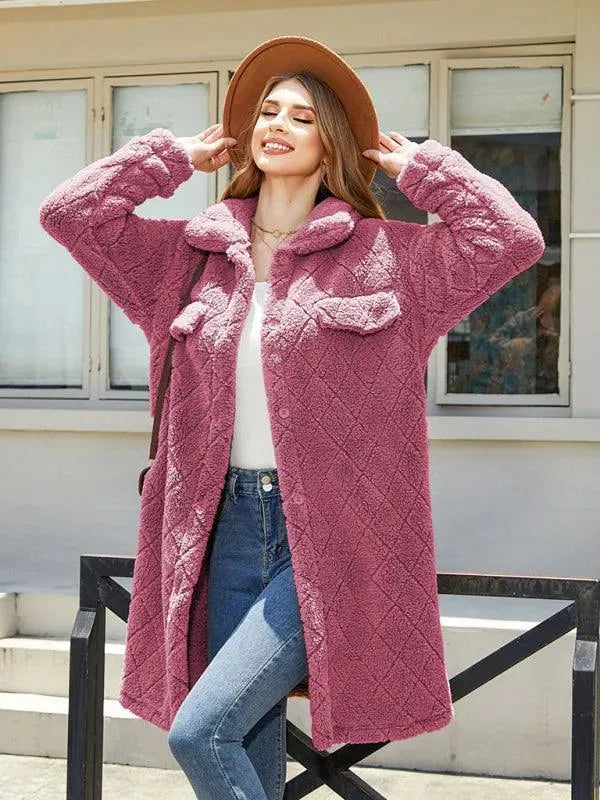 Women's Checked Winter Shirt-Women's Shirts-LeStyleParfait