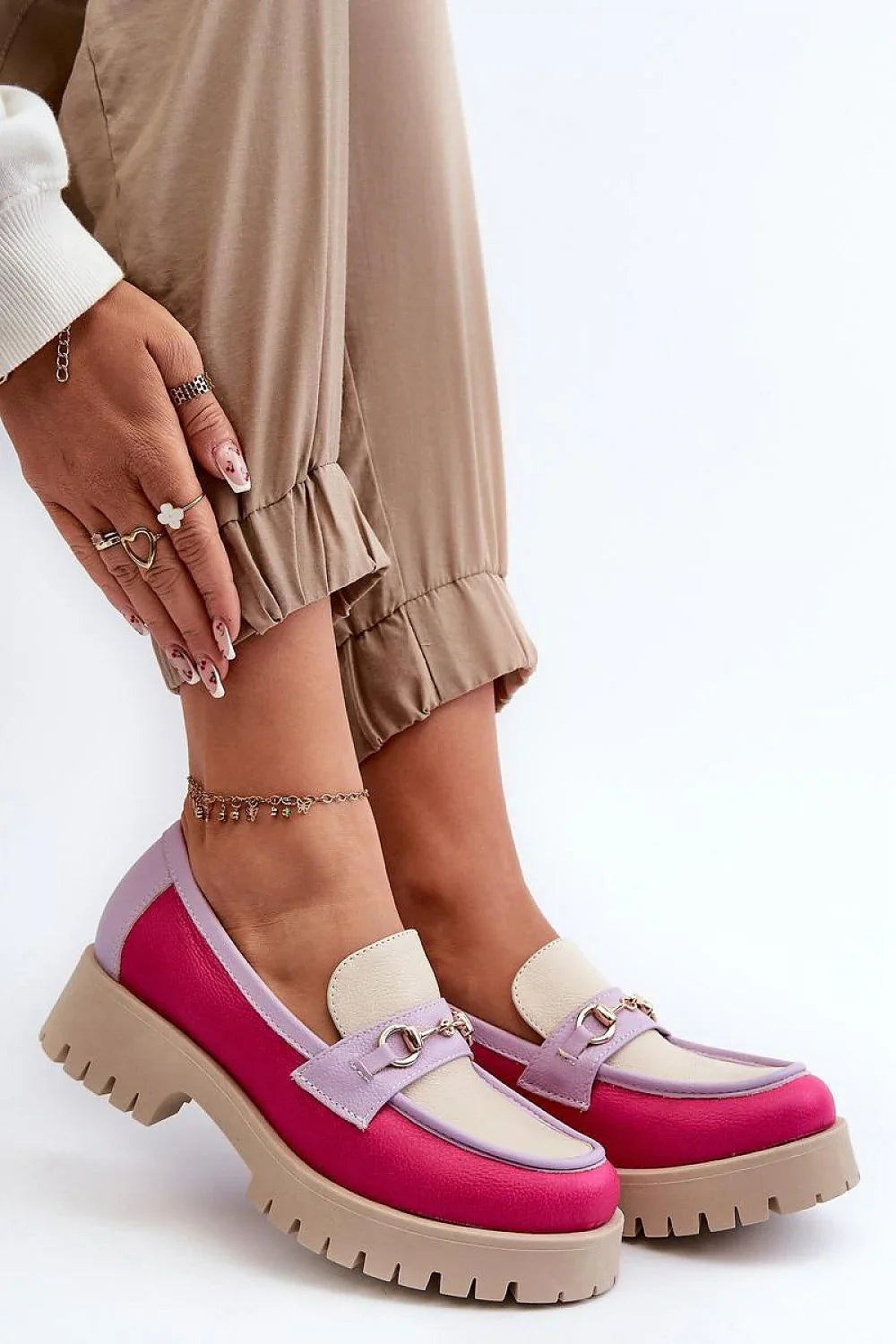 Women’s chunky moccasin loafers, bold casual women’s chunky loafers from Women’s Loafers and Women’s Shoes