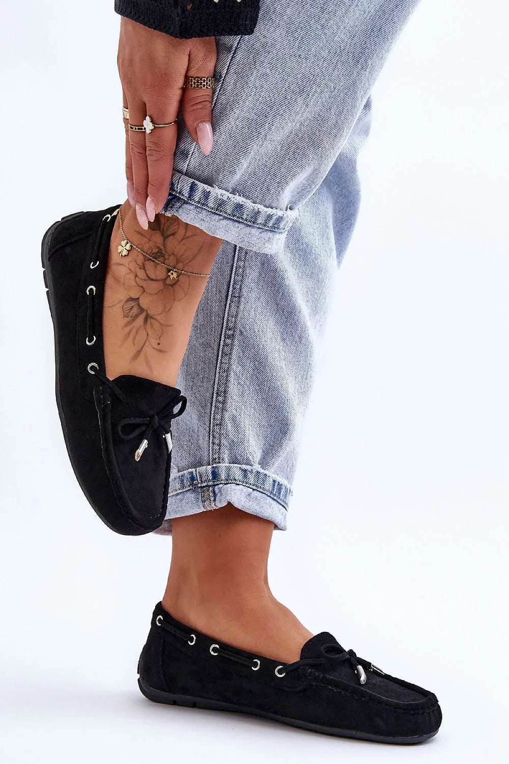 Women’s beige eco suede driving moccasin loafers, non slip flat women’s driving shoes for all season wear