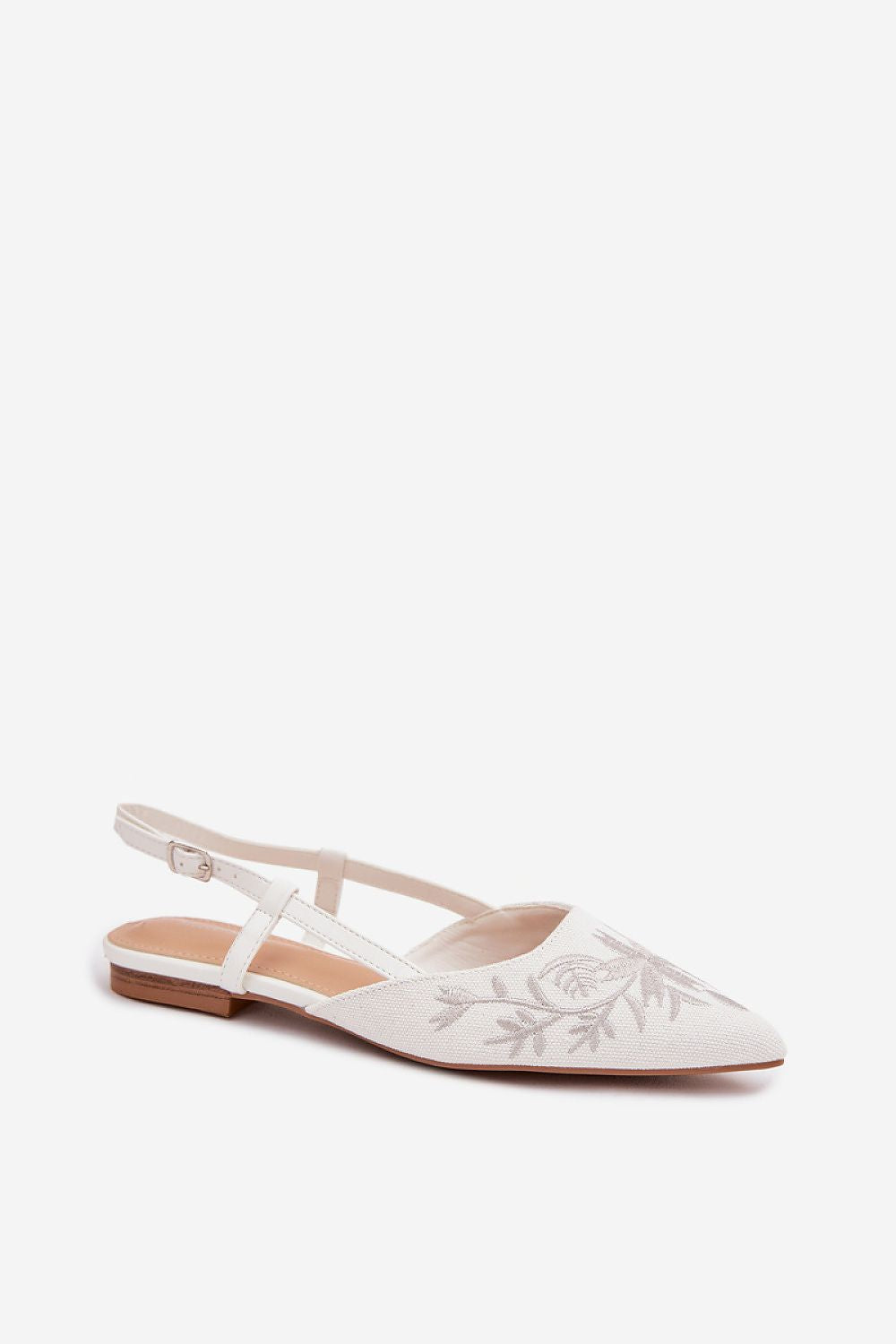 Women’s Embroidered Flat Sandals-Women's Sandals-LeStyleParfait