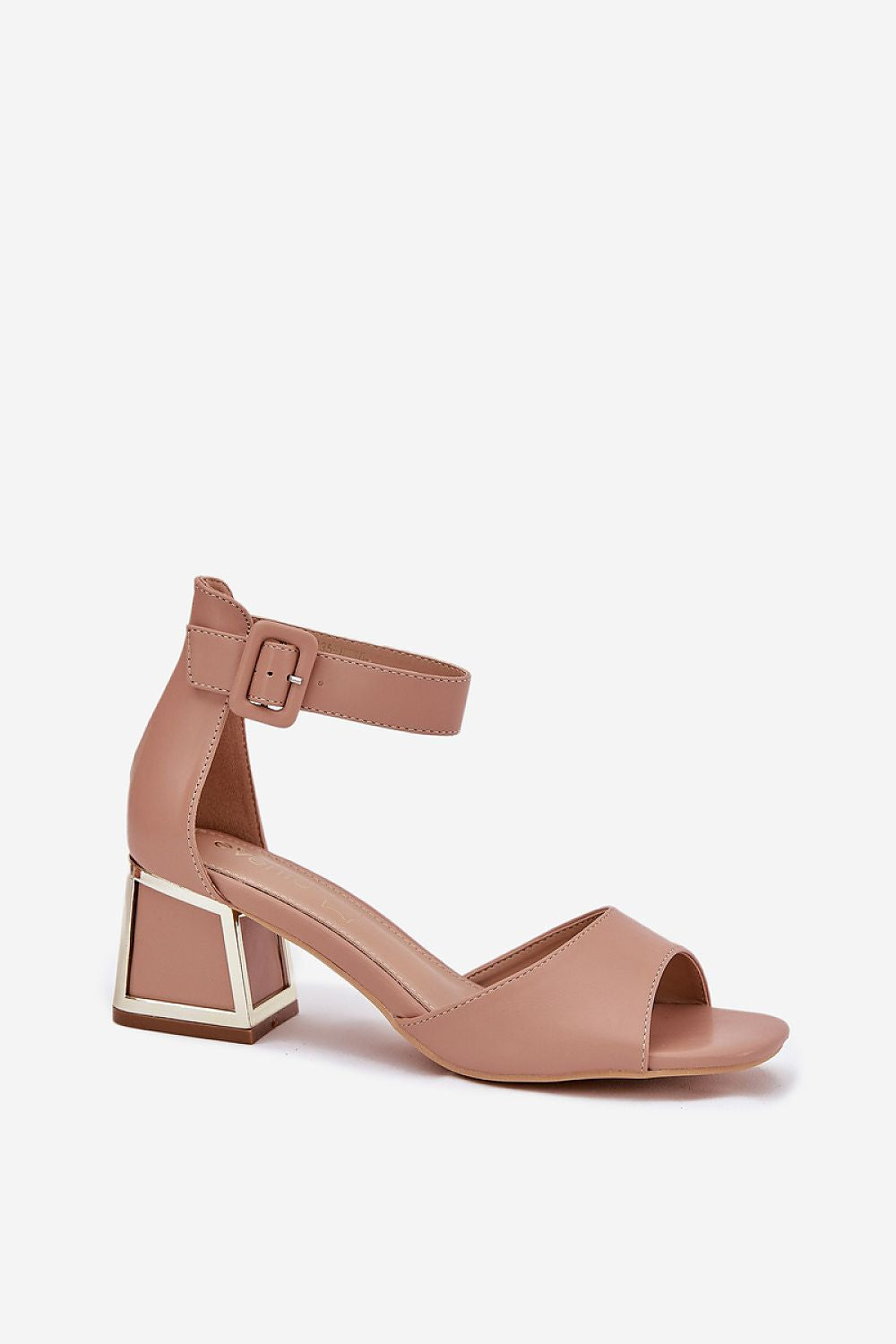 Women’s Evening Block Heel Sandals-Women's Sandals-LeStyleParfait