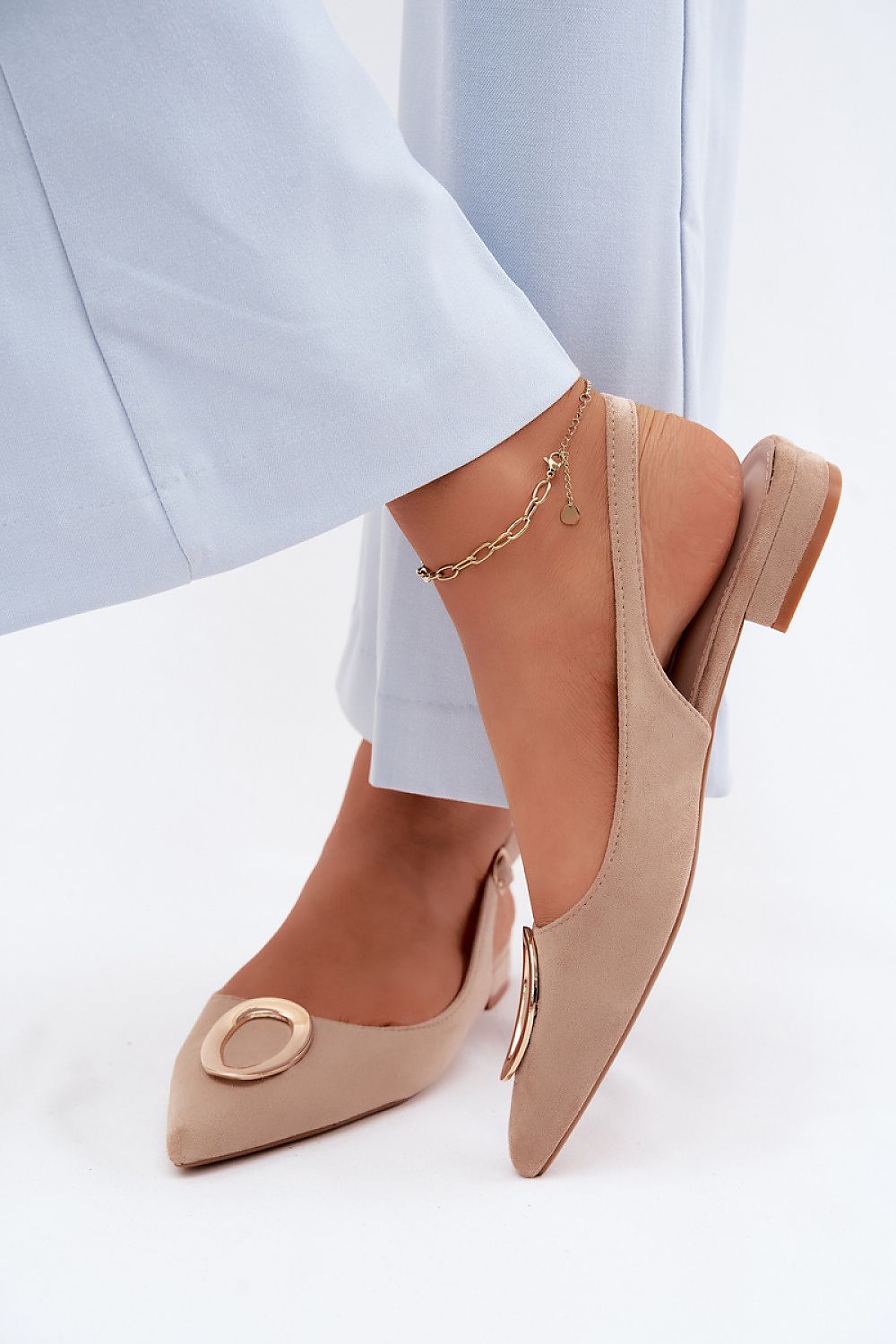 Women’s Flat Buckle Sandals-Women's Sandals-LeStyleParfait
