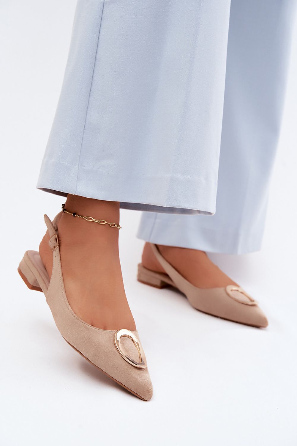 Women’s Flat Buckle Sandals-Women's Sandals-LeStyleParfait