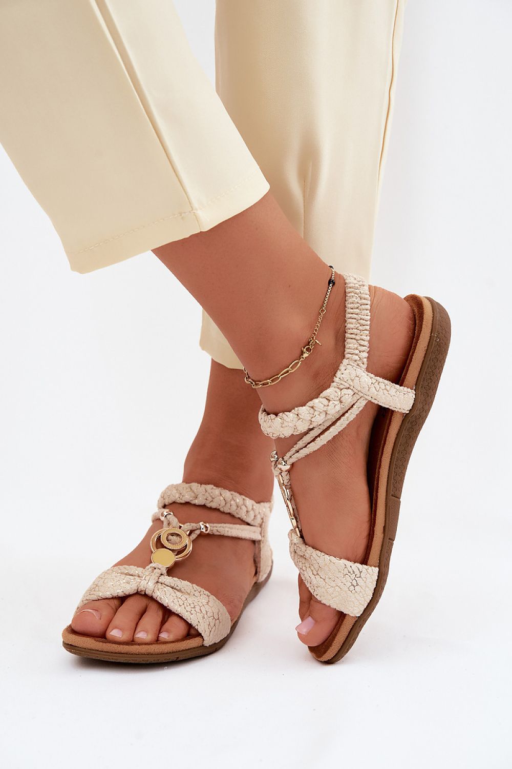Women’s Flat Strap Sandals-Women's Sandals-LeStyleParfait