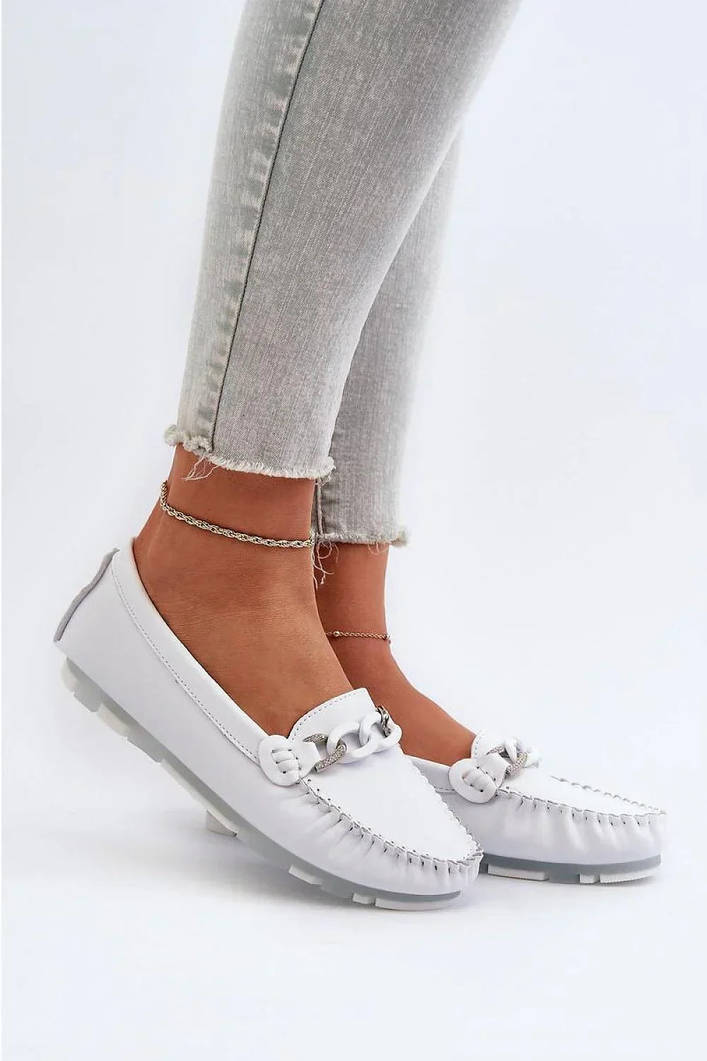 Women’s leather driving moccasin loafers, lightweight women’s driving shoes from Women’s Driving Shoes