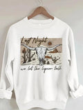 Women's Oversized Graphic Sweatshirt-Women Sweatshirt-LeStyleParfait