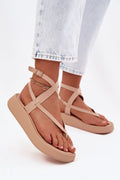 Women’s Platform Buckle Daily Sandals-Women's Sandals-LeStyleParfait
