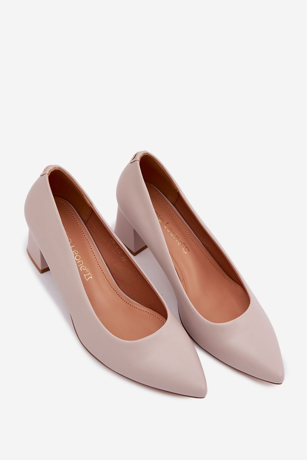 Women's Pointed Toe Block Heel Pumps-Pumps Shoes-LeStyleParfait
