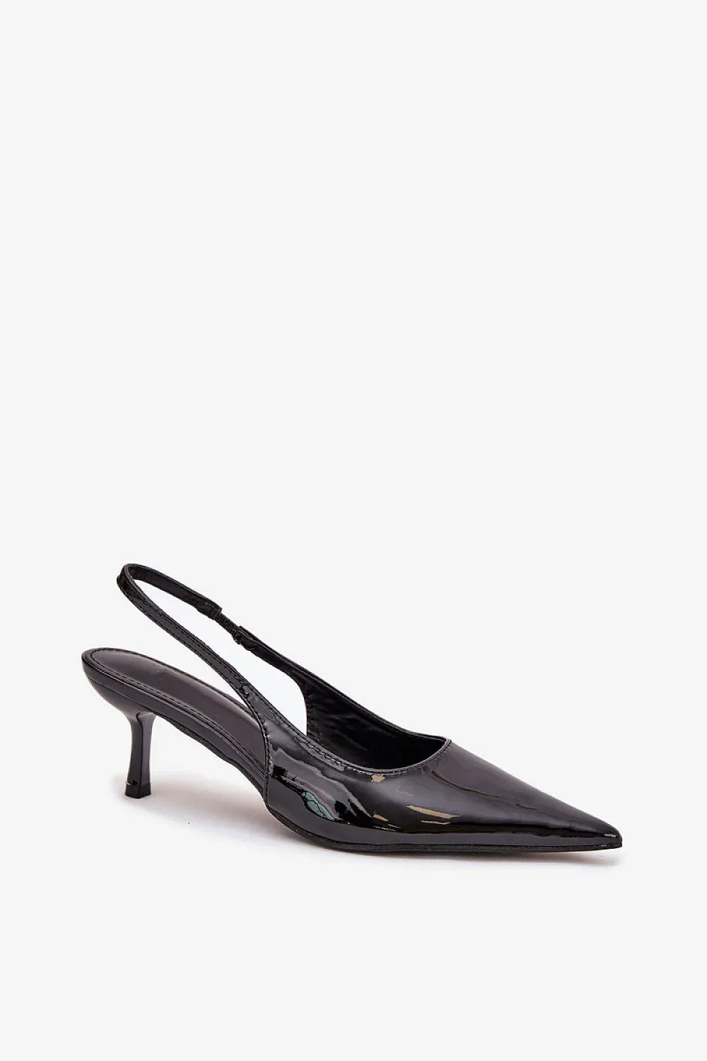 Women's Pointed Toe Mid Heel Slingback Pumps-Pumps Shoes-LeStyleParfait