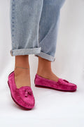 Women’s suede tassel moccasin loafers, classic all season flat women’s moccasin loafers