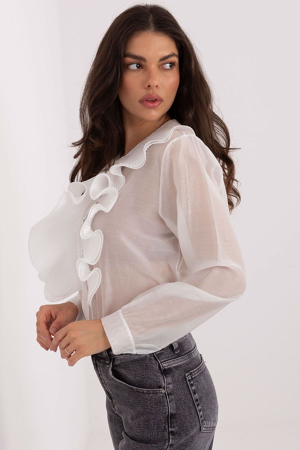 Women's Tencel Classic Shirt — Beige-LeStyleParfait