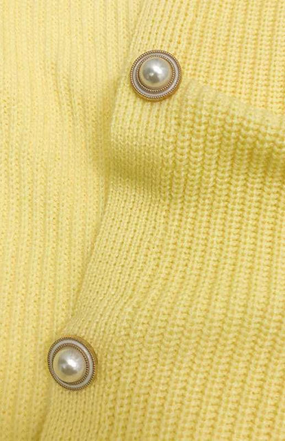Candy Color Casual Loose Cardigan Sweater - Cardigan Sweater - LeStyleParfait