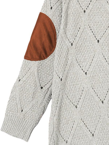 Casual Panel Hooded Women Cardigan Sweater - Cardigan Sweater - LeStyleParfait