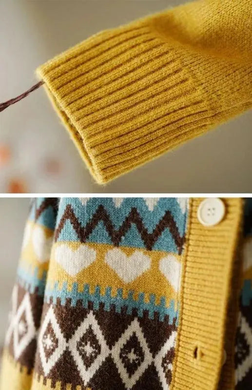 Loose Ladies Cardigan Sweater - Cardigan Sweater - LeStyleParfait