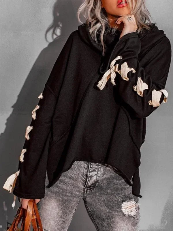 Women's Oversized Mock Neck Knit Sweater